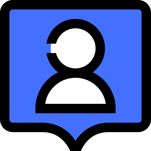 menschen Inipagistudio Blue icon