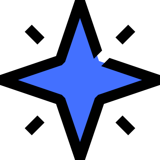 Навигация Inipagistudio Blue иконка