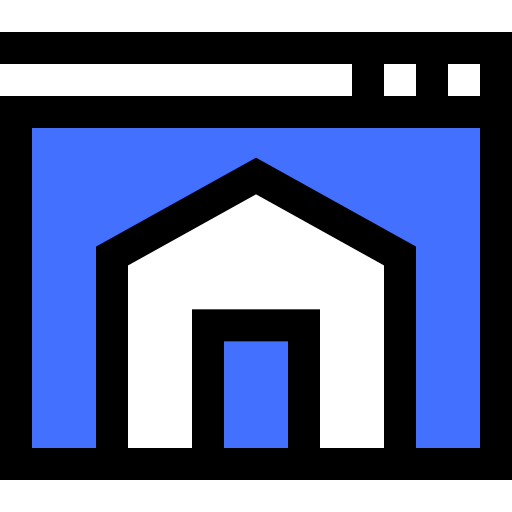 Home Inipagistudio Blue icon