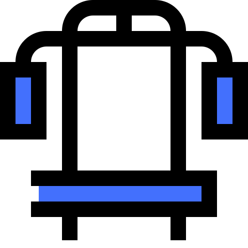 máquina de entrenamiento Inipagistudio Blue icono