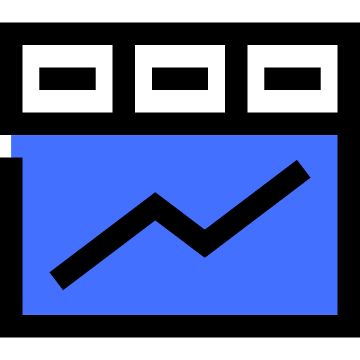 Dashboard Inipagistudio Blue icon