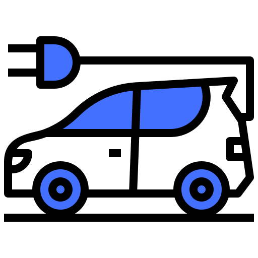 macchina elettrica Inipagistudio Blue icona