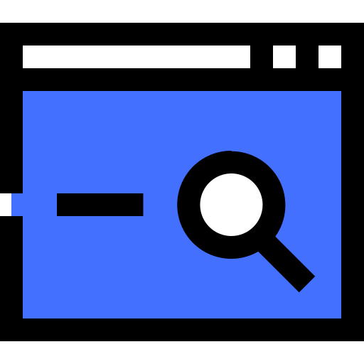 ricerca Inipagistudio Blue icona
