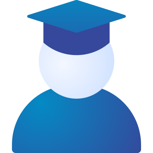 Graduate Inipagistudio Flat icon