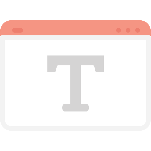 texto Generic Flat icono