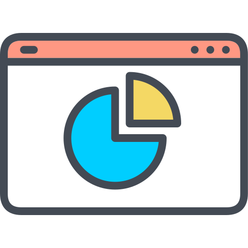 Chart Generic Outline Color icon