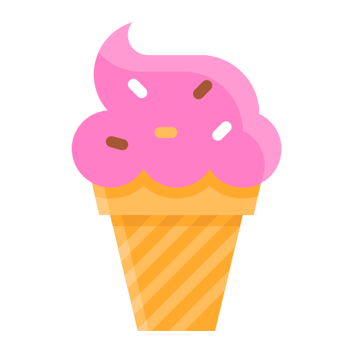 Icecream cone Generic Flat icon