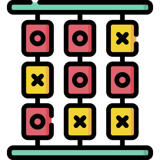 tic tac toe Special Lineal color icon