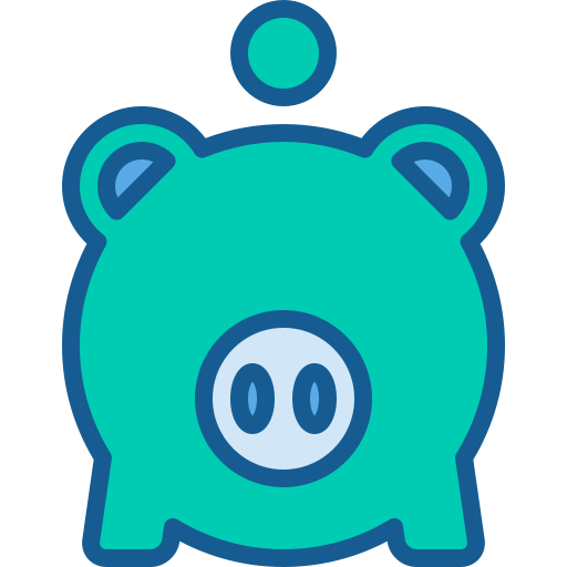 sparschwein Generic Blue icon