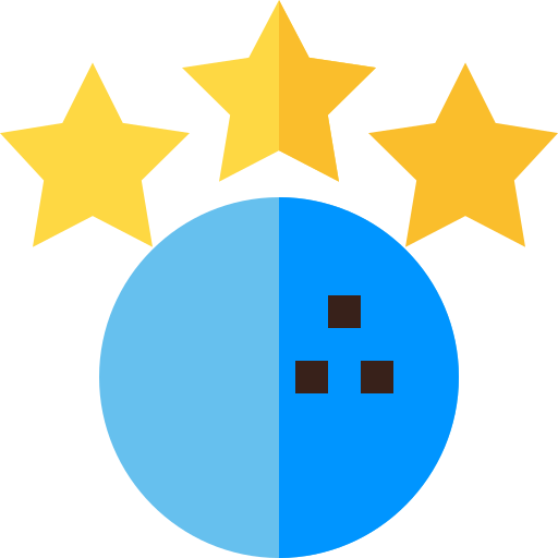 Ranking Basic Straight Flat icon