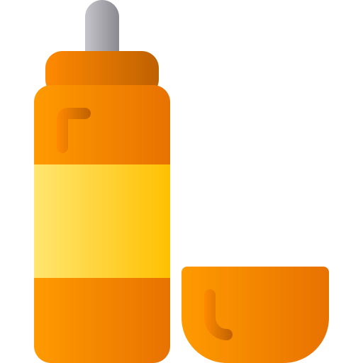 butelka z sosem Generic Flat Gradient ikona