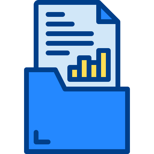 documento Generic Outline Color icona