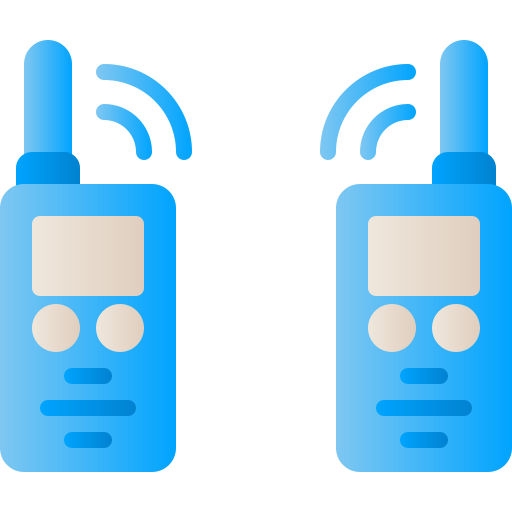 walkie talkie Generic Flat Gradient icon