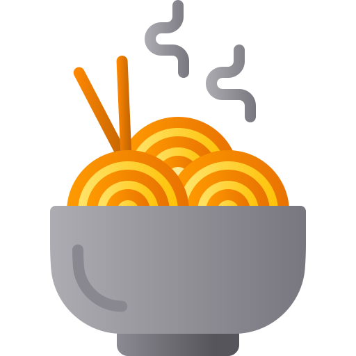 Noodles Generic Flat Gradient icon