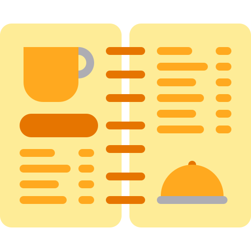 식당 메뉴 Generic Flat icon