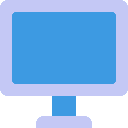 monitor Berkahicon Flat ikona