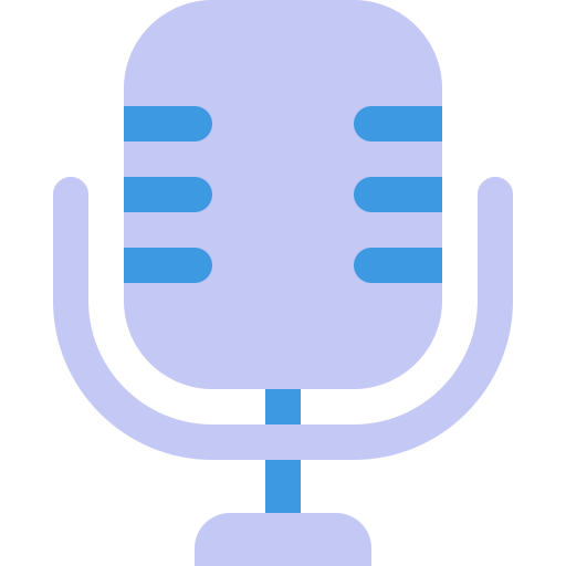 mikrofon Berkahicon Flat ikona