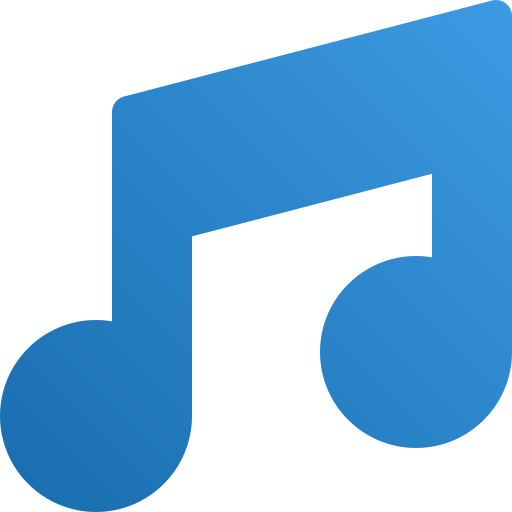 Musical note Generic Flat Gradient icon