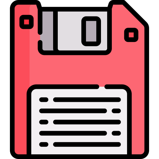Floppy Special Lineal color icon