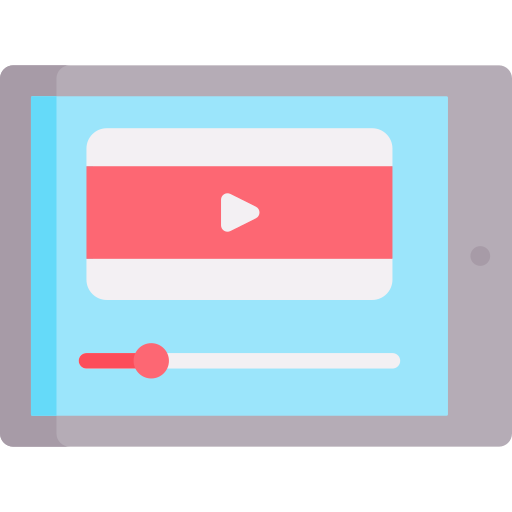 Online video Special Flat icon