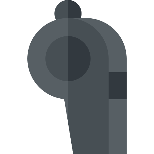 Whistle Basic Straight Flat icon