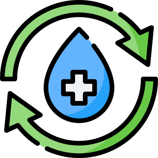 reciclaje de agua Special Lineal color icono
