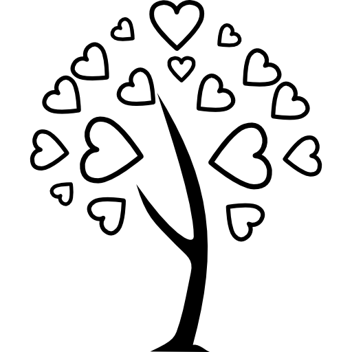 drzewo miłości  ikona