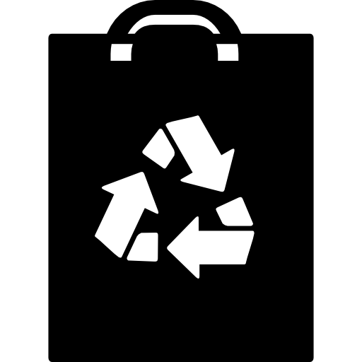 Recycled bag  icon