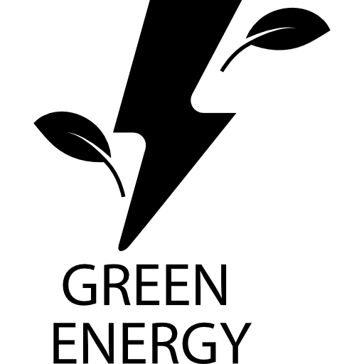 source d'énergie verte  Icône