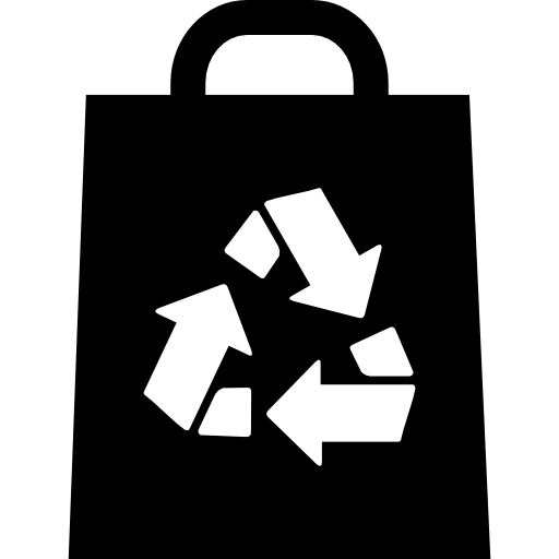 sac recyclé  Icône