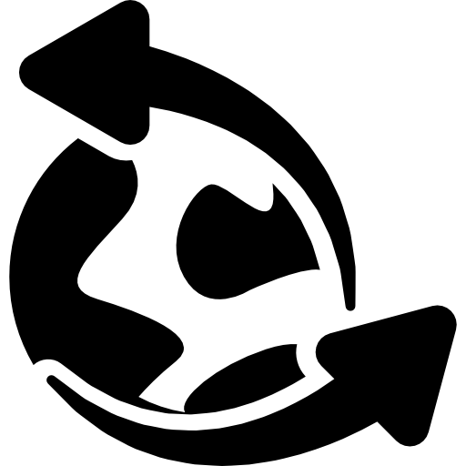 symbole de recyclage mondial  Icône