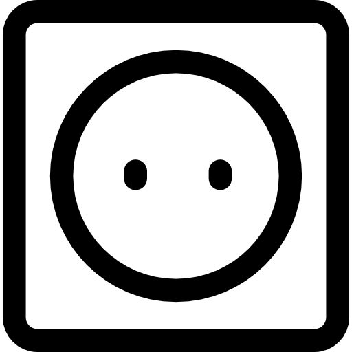 Электрическая розетка  иконка