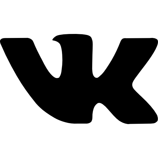 logo de réseau social vk Dave Gandy Fill Icône