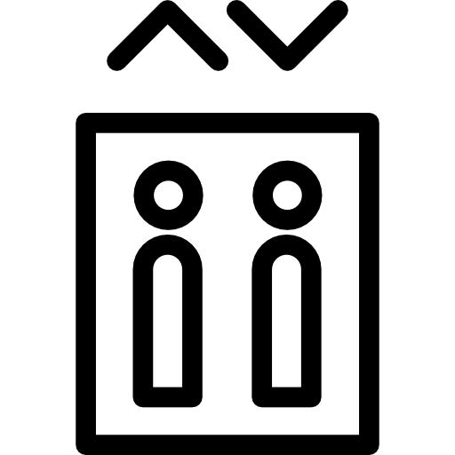 botones de ascensor  icono