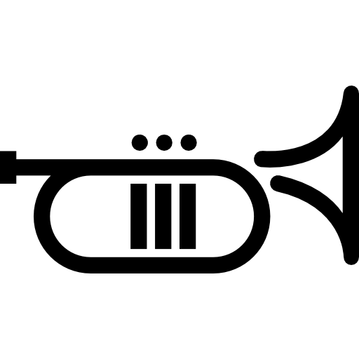 Trumpet Retinaicons Lineal icon
