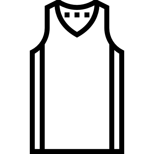 basketball trikot Meticulous Line icon