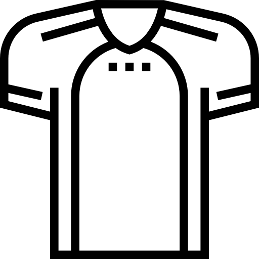 camisa de futebol Meticulous Line Ícone