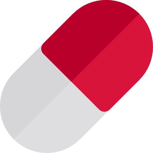 pilule Basic Rounded Flat Icône