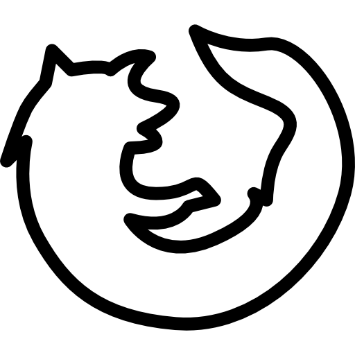 Firefox Retinaicons Lineal icon