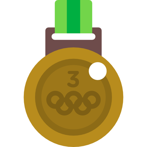 médaille olympique Special Flat Icône