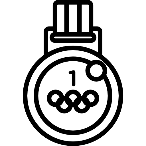 Olympic medal Special Lineal icon