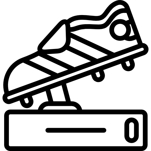 Golden boot Special Lineal icon