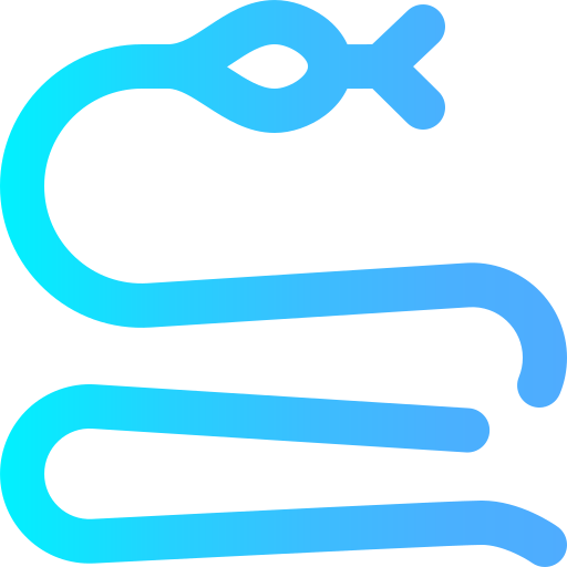 Snake Super Basic Omission Gradient icon