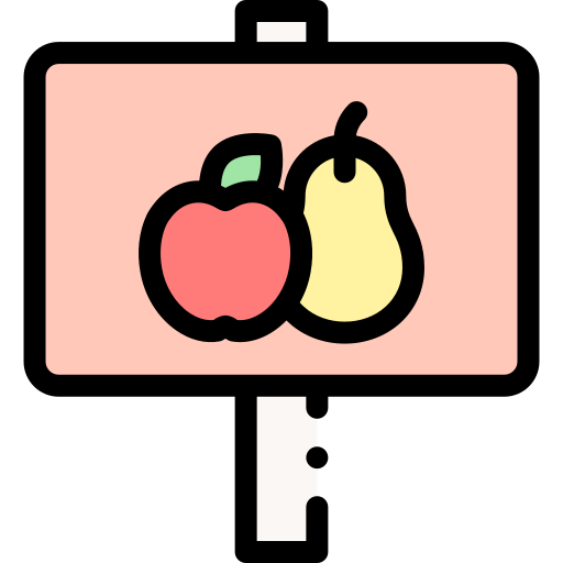 obst Detailed Rounded Lineal color icon