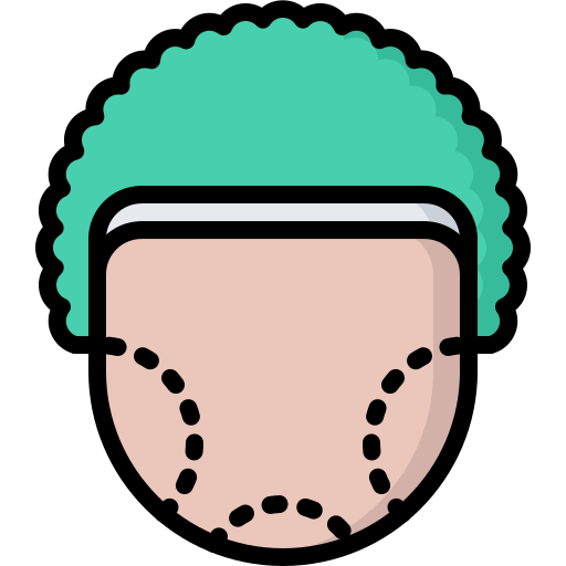 gesicht Coloring Color icon