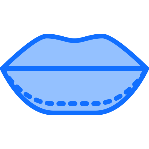 labios Coloring Blue icono
