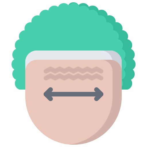 Wrinkle Coloring Flat icon