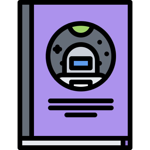 science-fiction Coloring Color icon