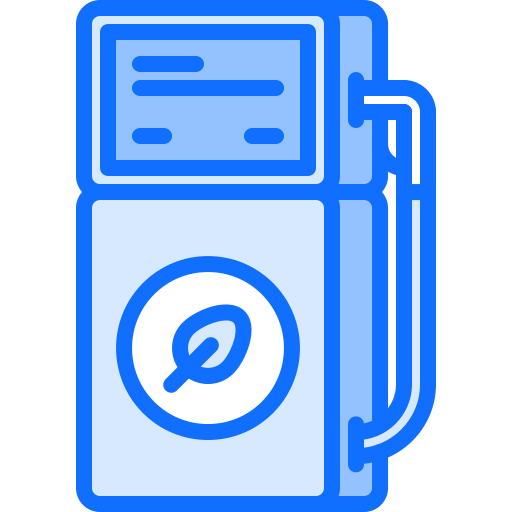 에코 연료 Coloring Blue icon
