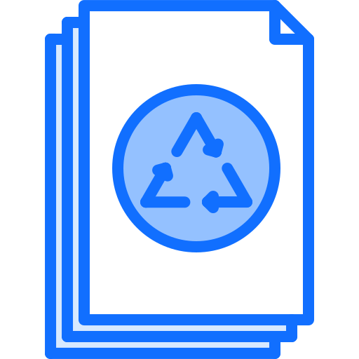 종이 Coloring Blue icon
